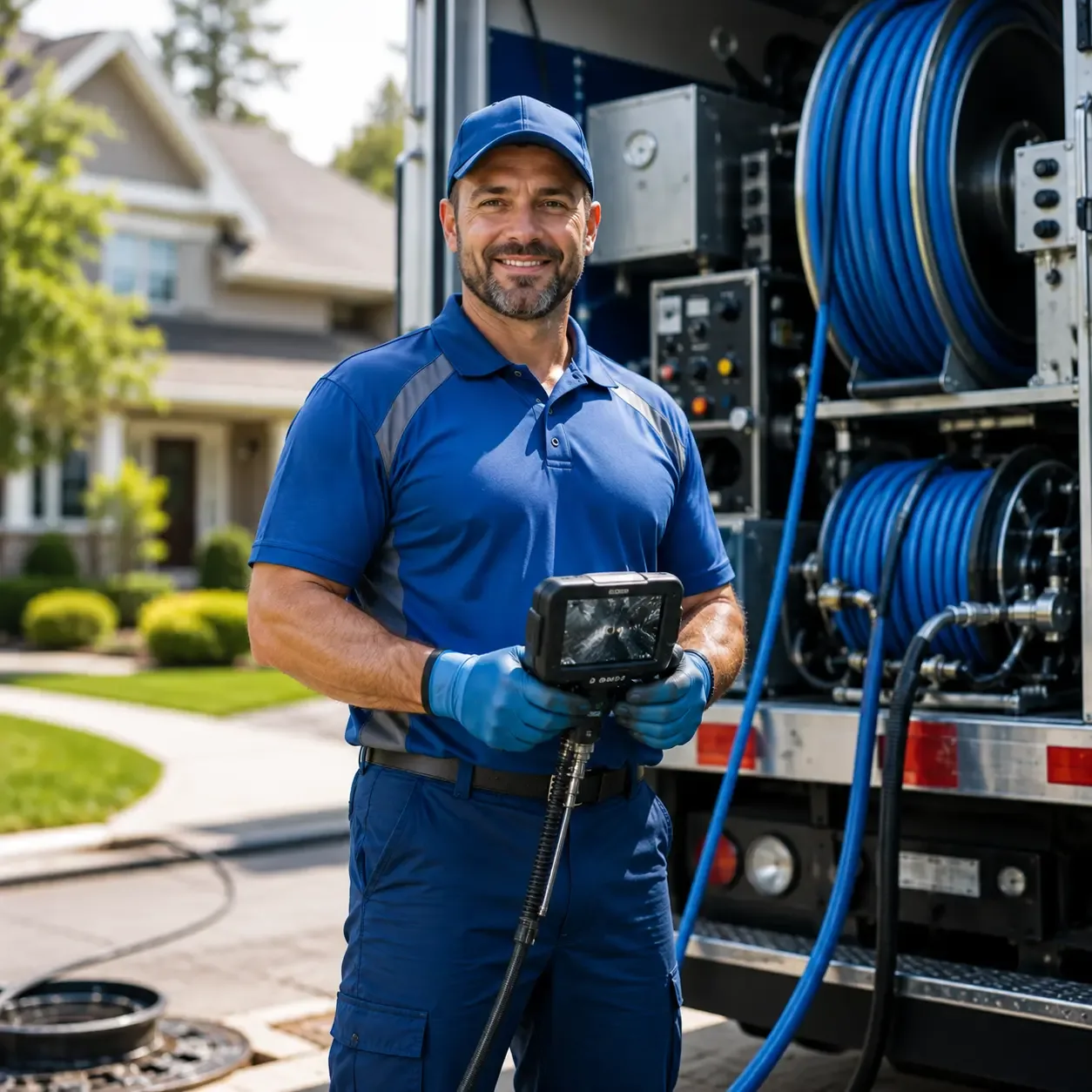 Local outdoor drain cleaning specialists in Beebe, AR